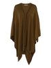 Cashmere poncho-cardigan Spice