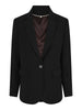 Casual tailored blazer Sort