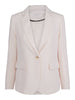 Casual tailored blazer lys-beige