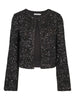 Sequins blazer Black
