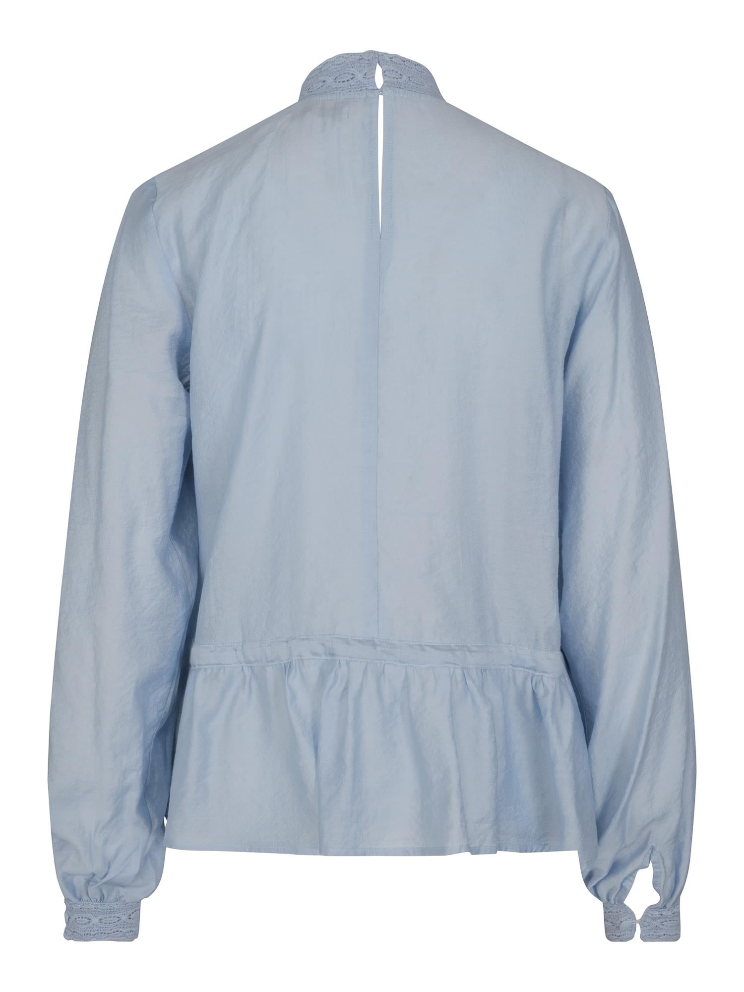 Lace blouse Light Blue