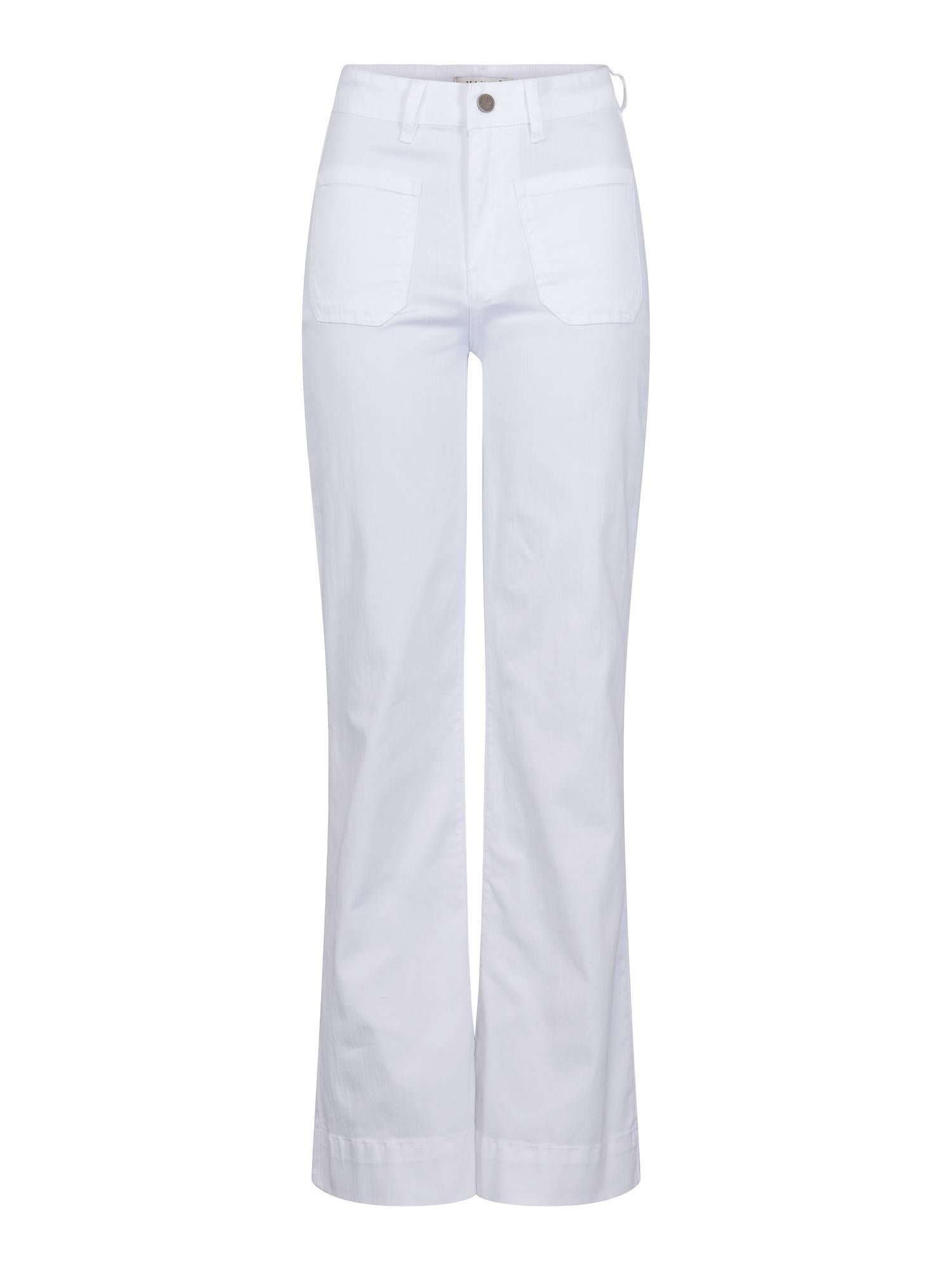 Pocket Bootcut jeans Hvit