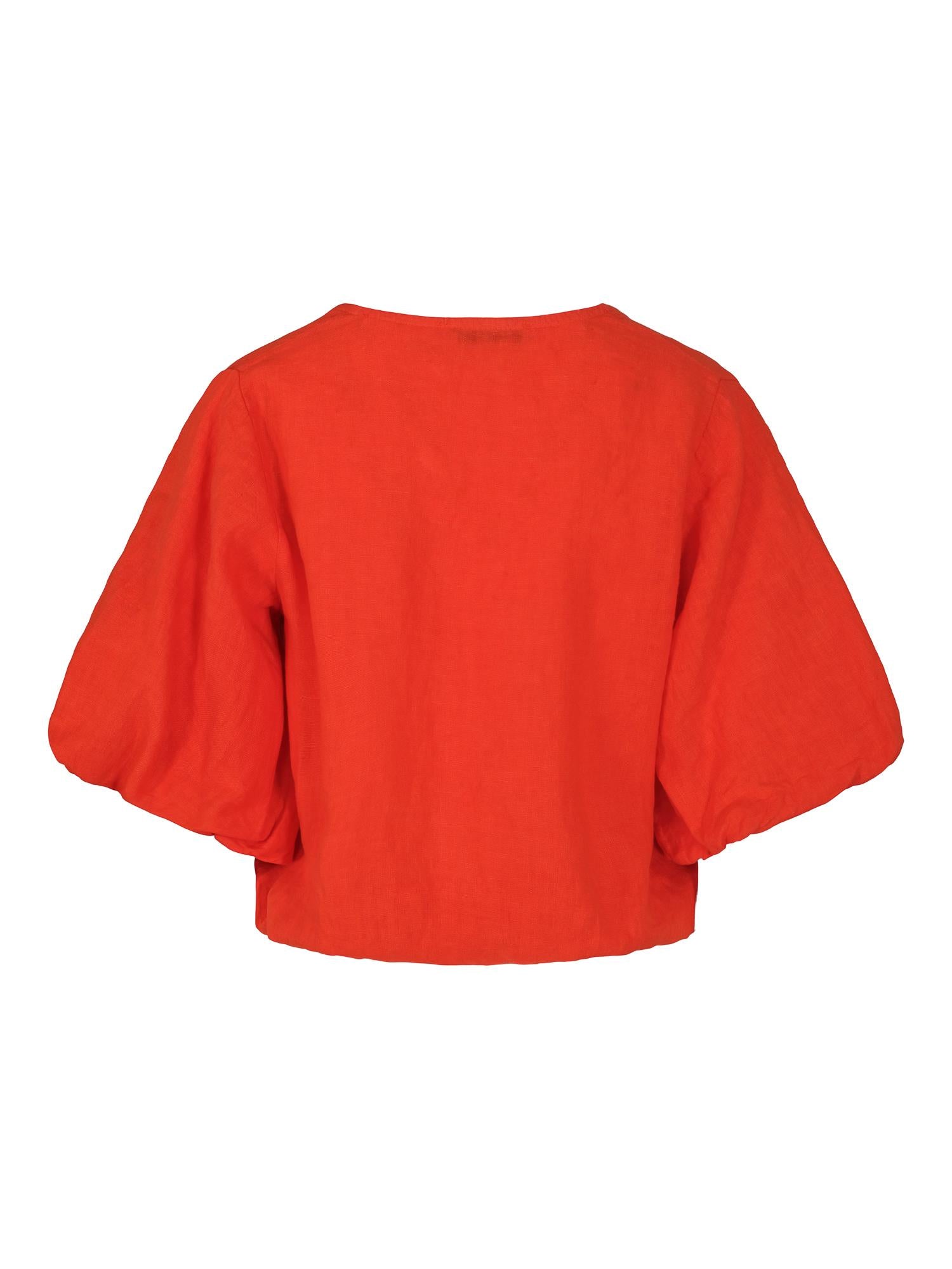 Short blouse Oransje