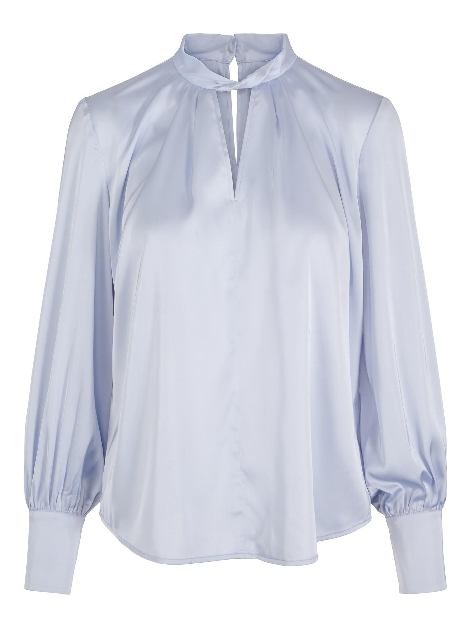 Collar blouse Lyseblå