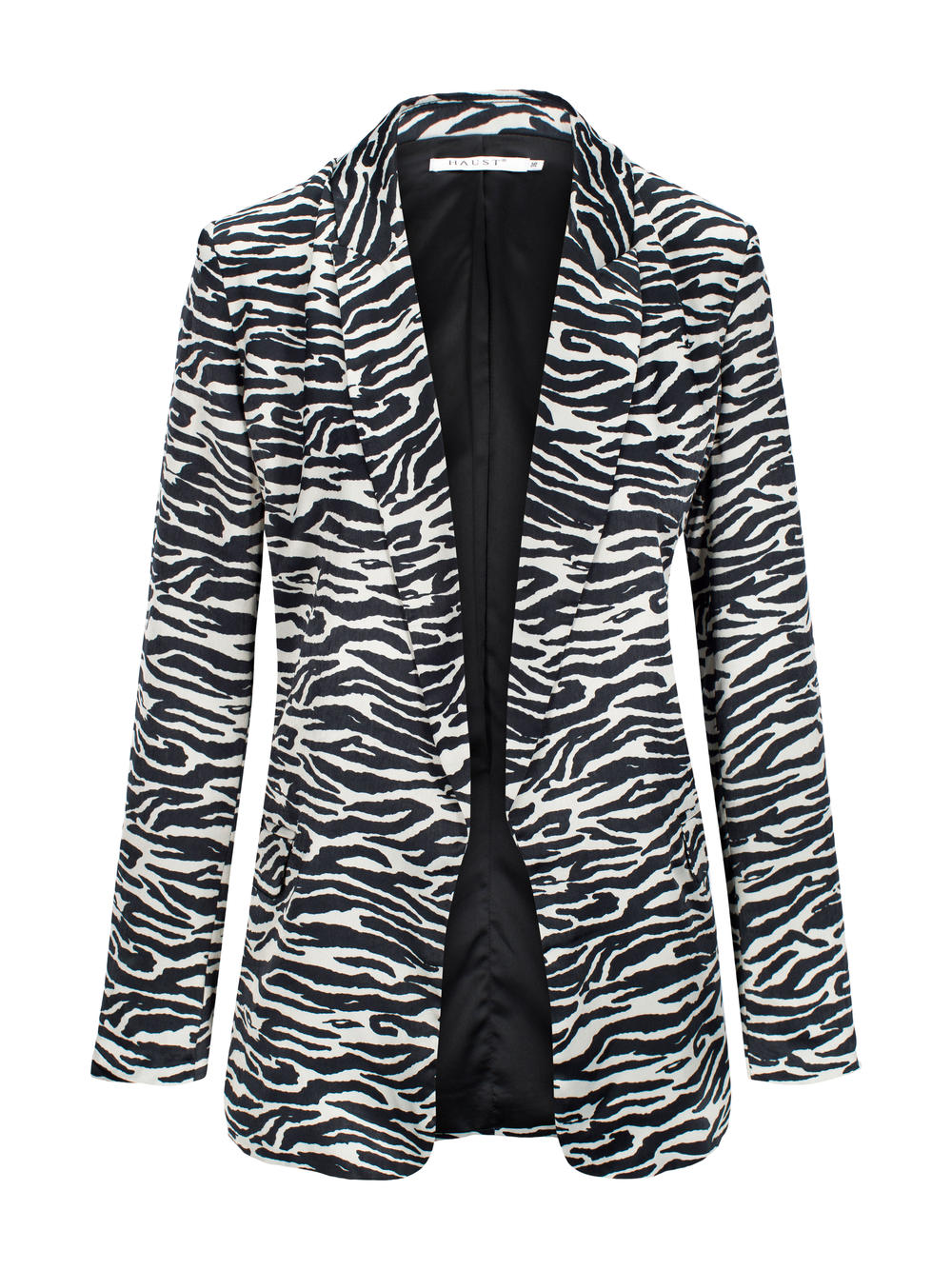 Satin blazer Zebra