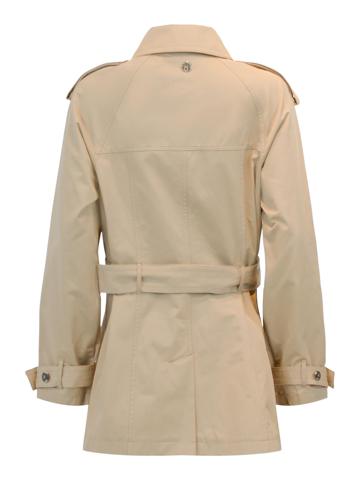 Short classic trench coat Beige