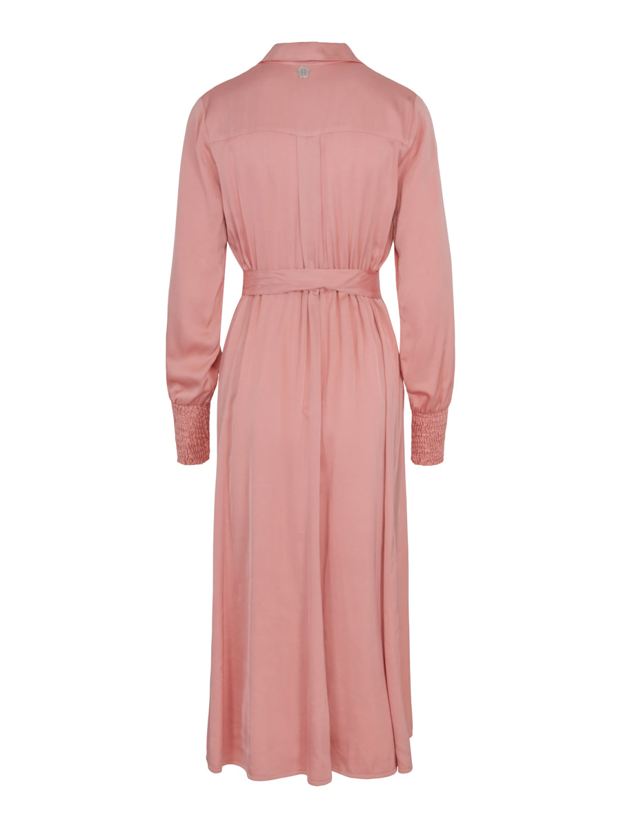Satin dress Dusty Rose
