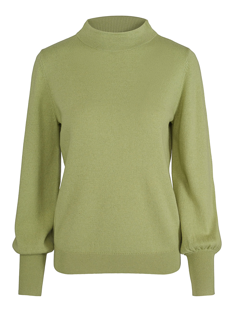 Knitted sleeve pullover Matcha