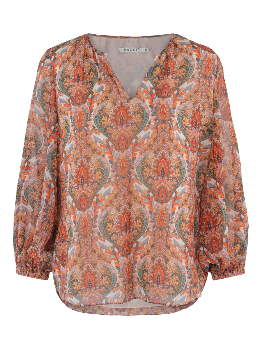 Classic favorite blouse Paisley
