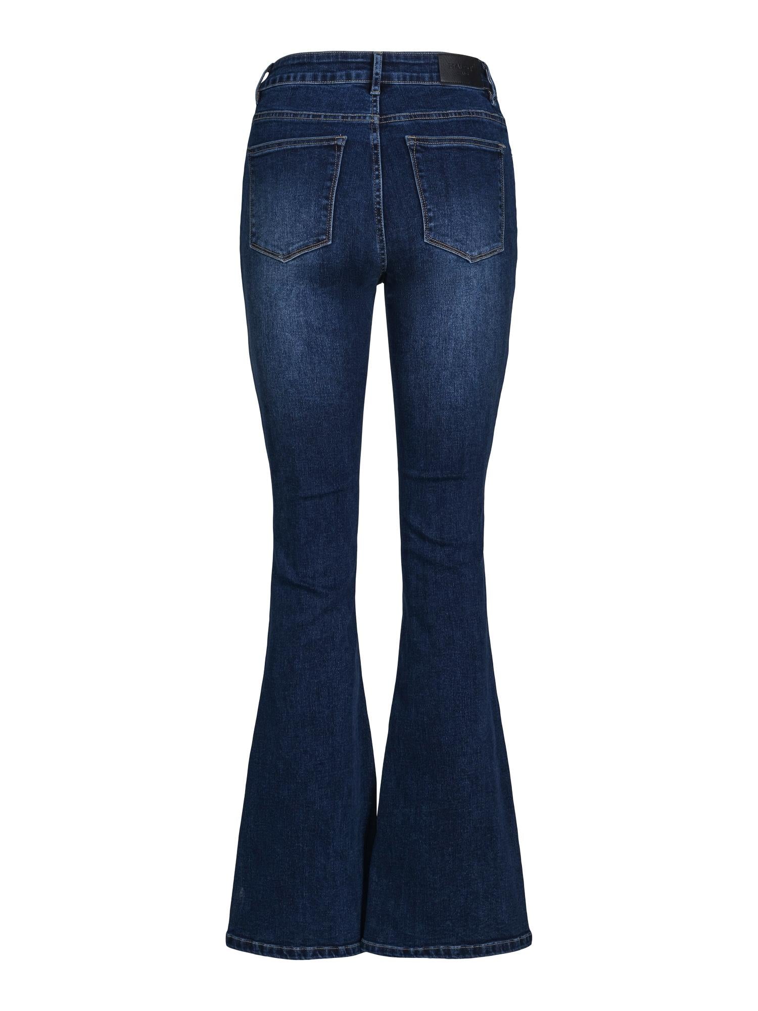 55-264 MAYA jeans -flared 79cm True Jeans Blue