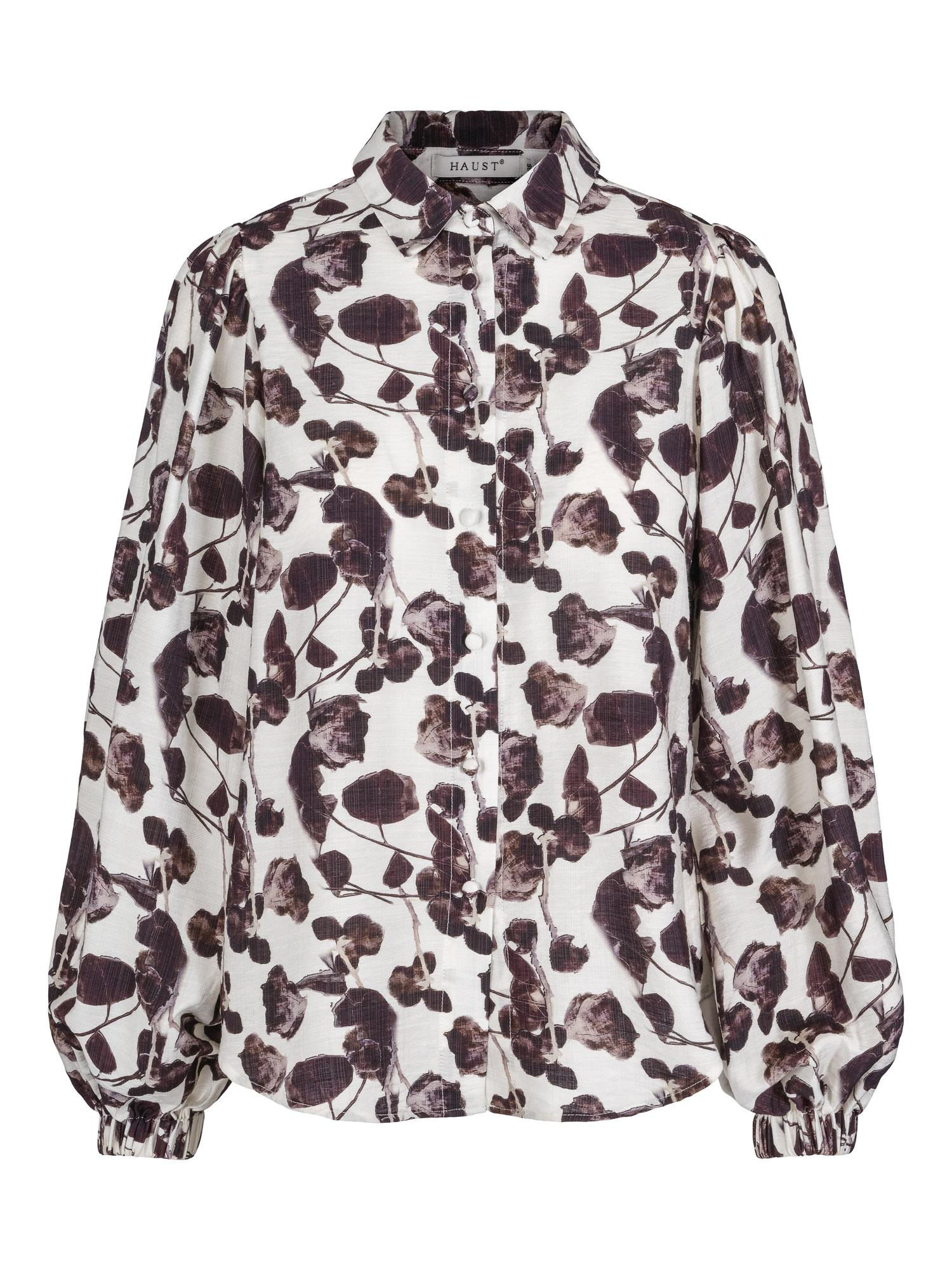 Feminine blouse Brun