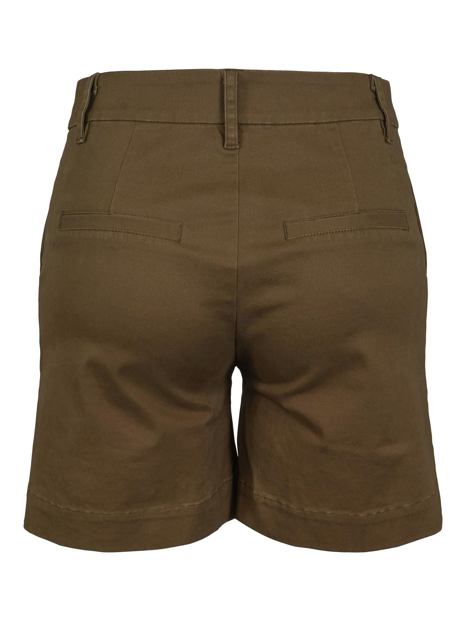 Chinos shorts Olivengrønn