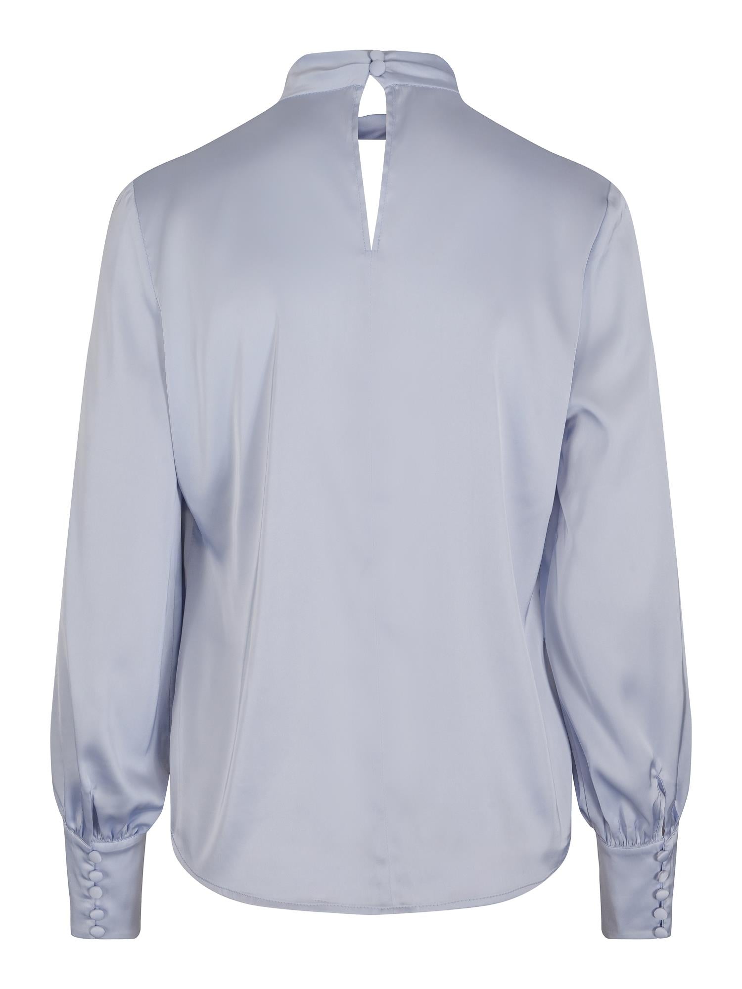 Collar blouse Lyseblå