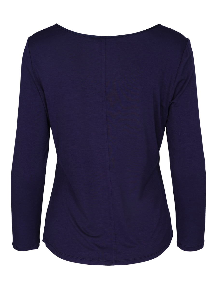 Everyday blouse Marineblå