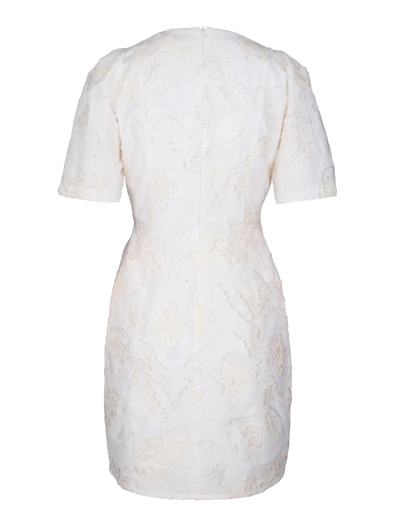 Feminine Janne dress Krem