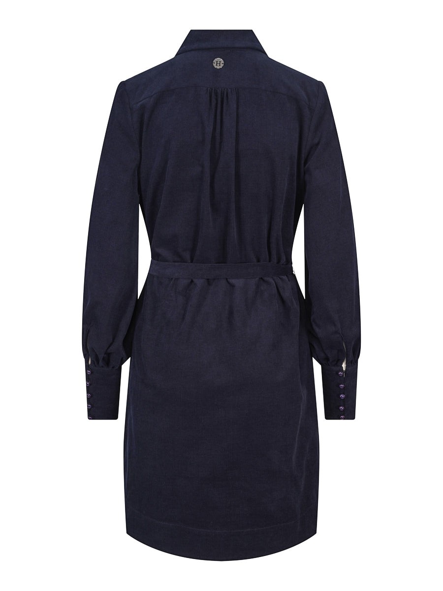 Babycord dress Navy