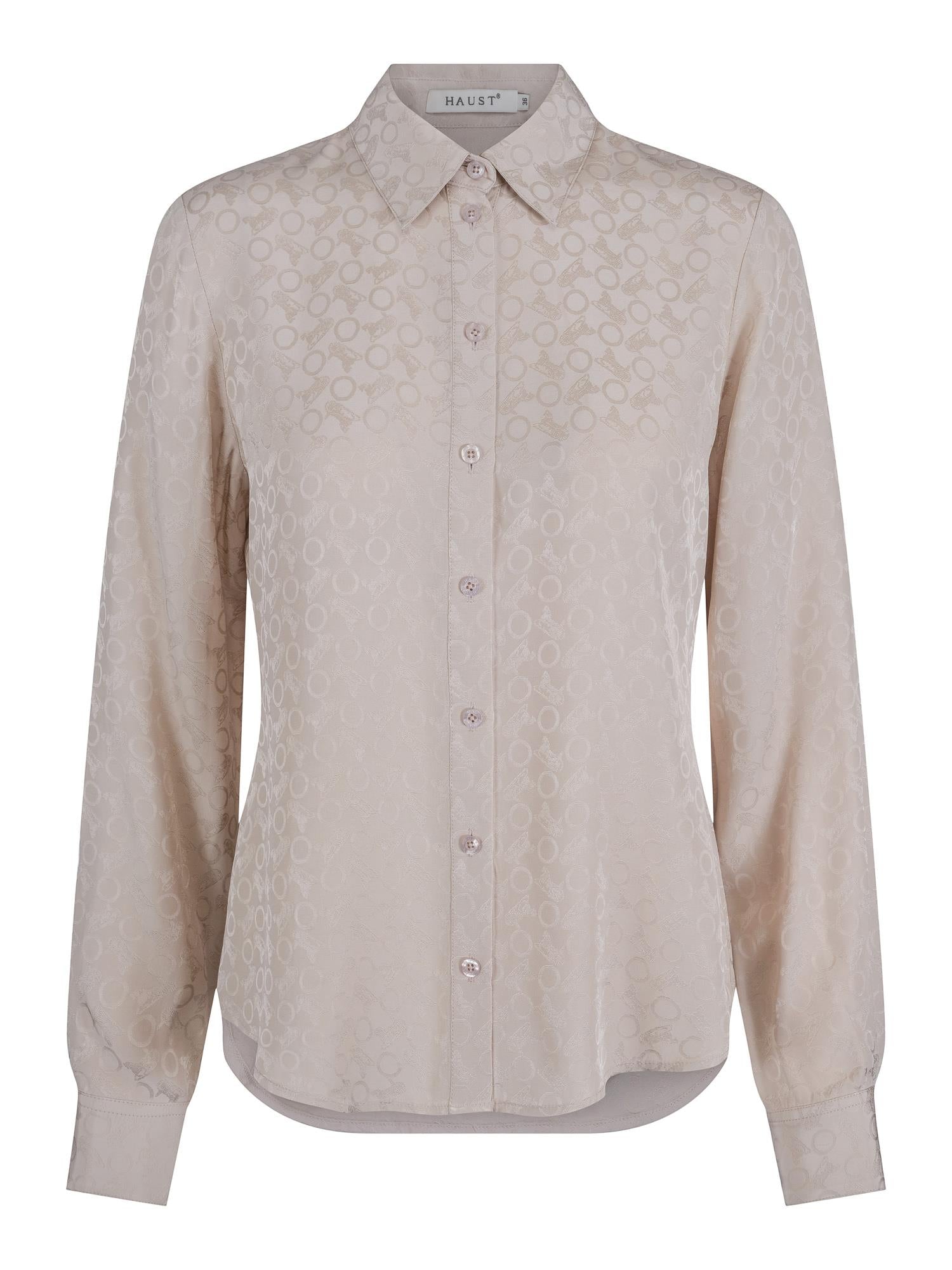 Classic blouse lys-beige
