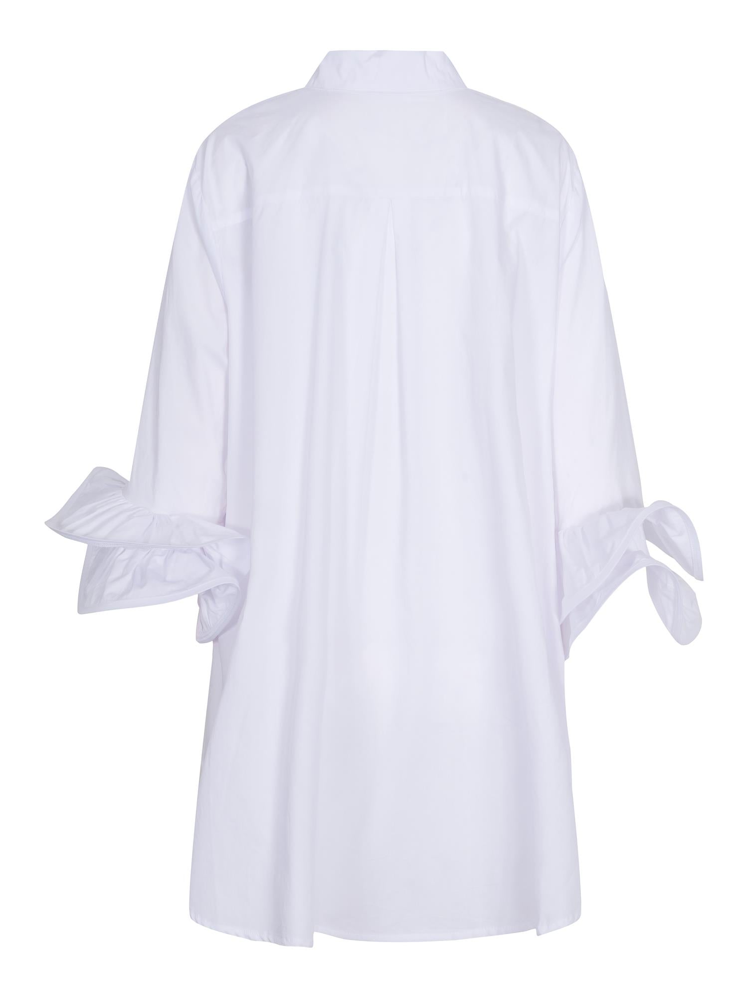 Striped special cuff shirt White