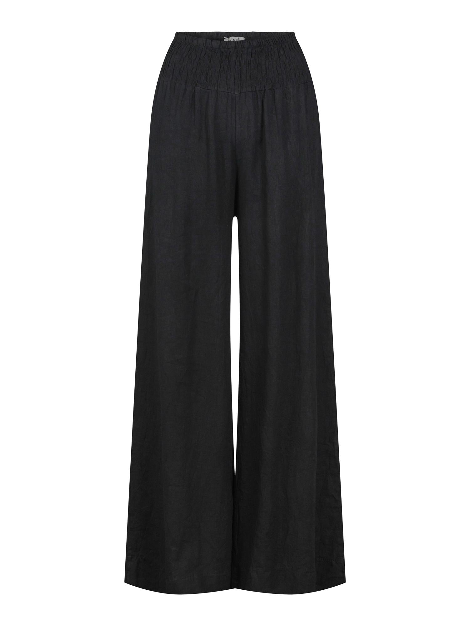 Casual wide trouser Sort
