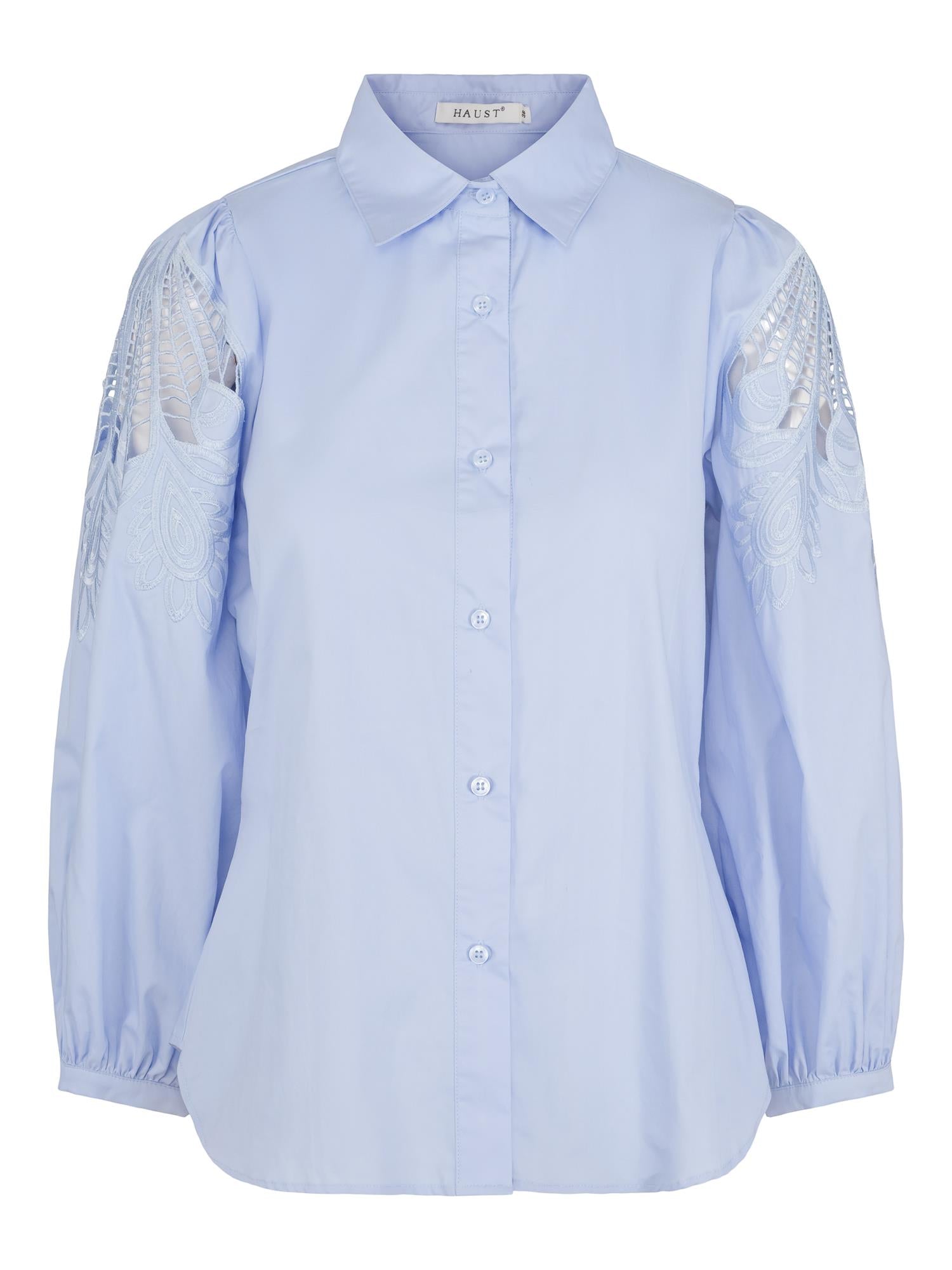 Embr blouse Lyseblå