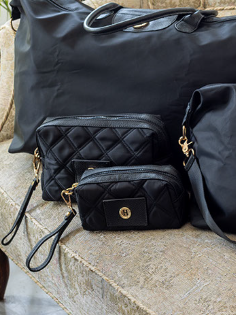 55-895 Quilted makeup bag Sort