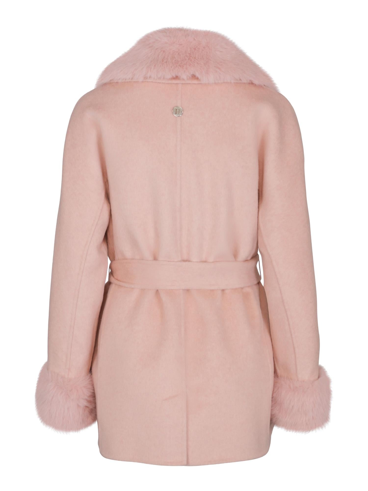 Short fab coat Rose