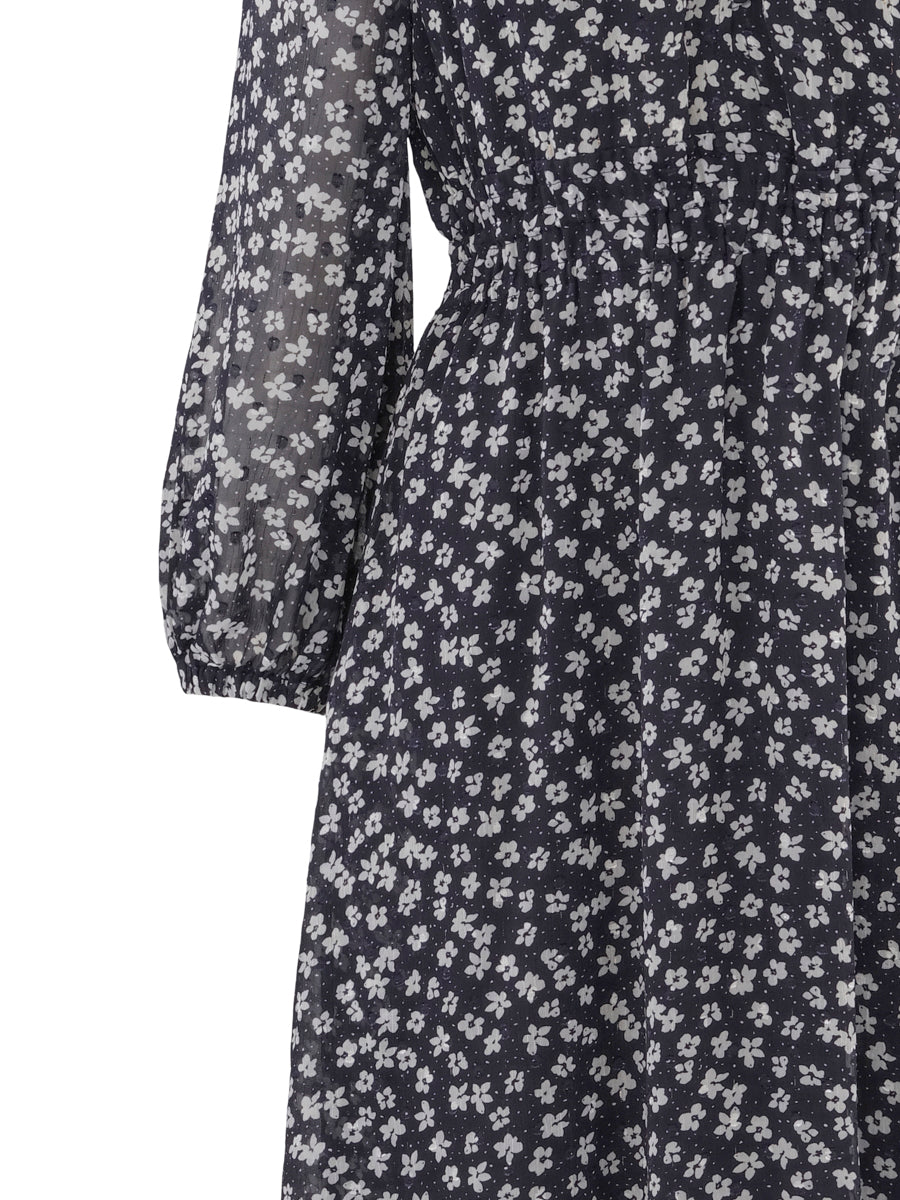 Detailed chiffon dress Petit Fleur