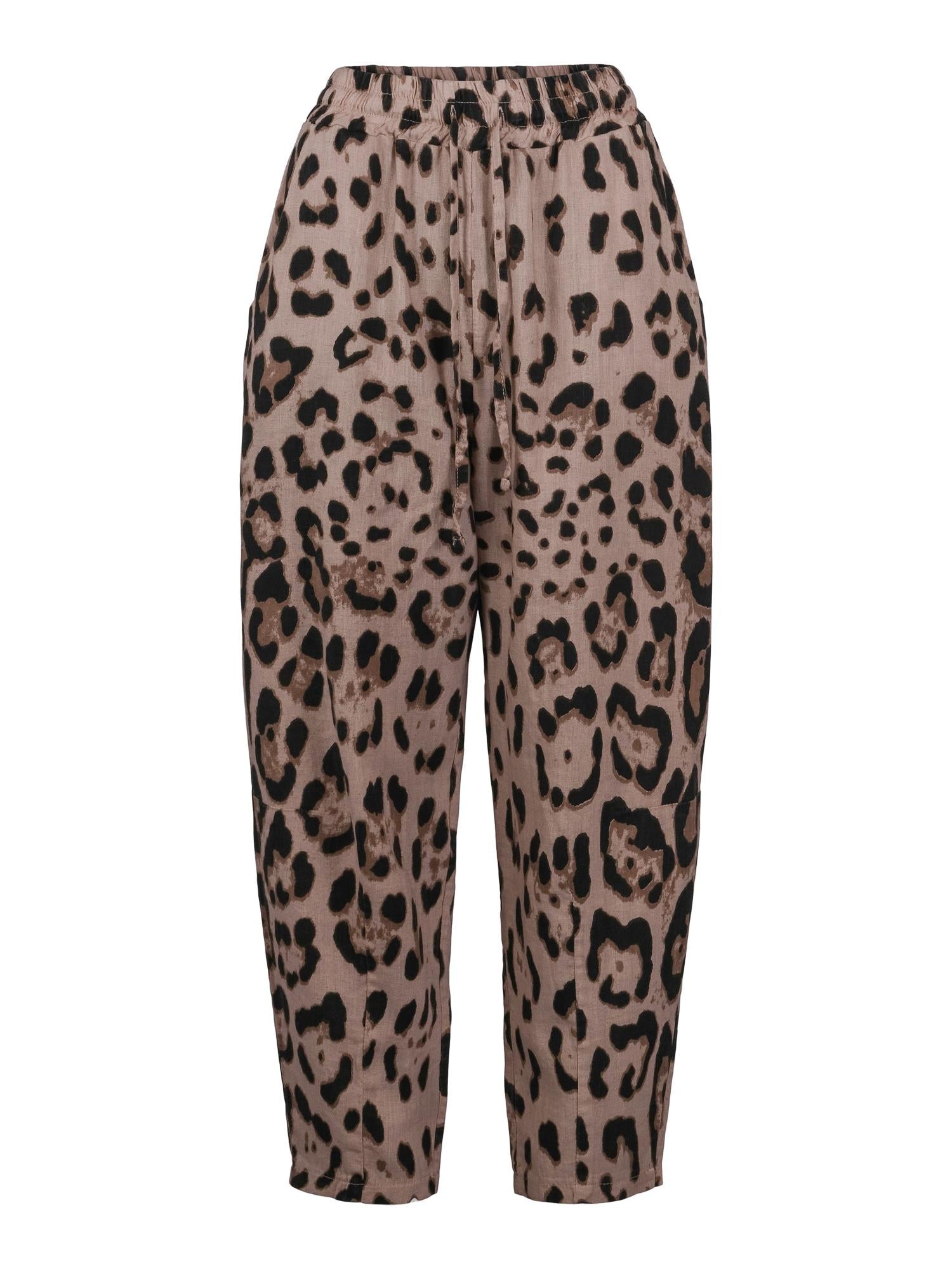 Casual fashion trouser Dyreprint