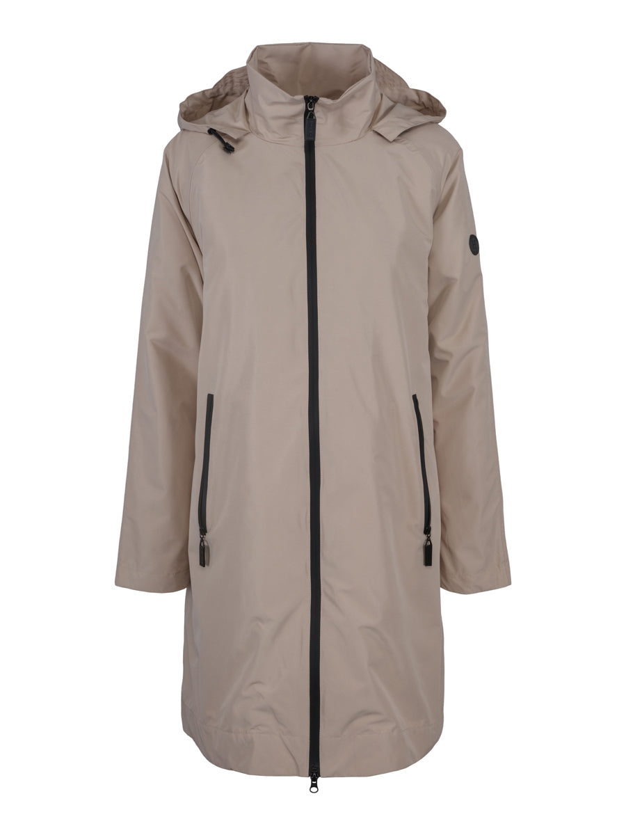 A-shape raincoat Parchment