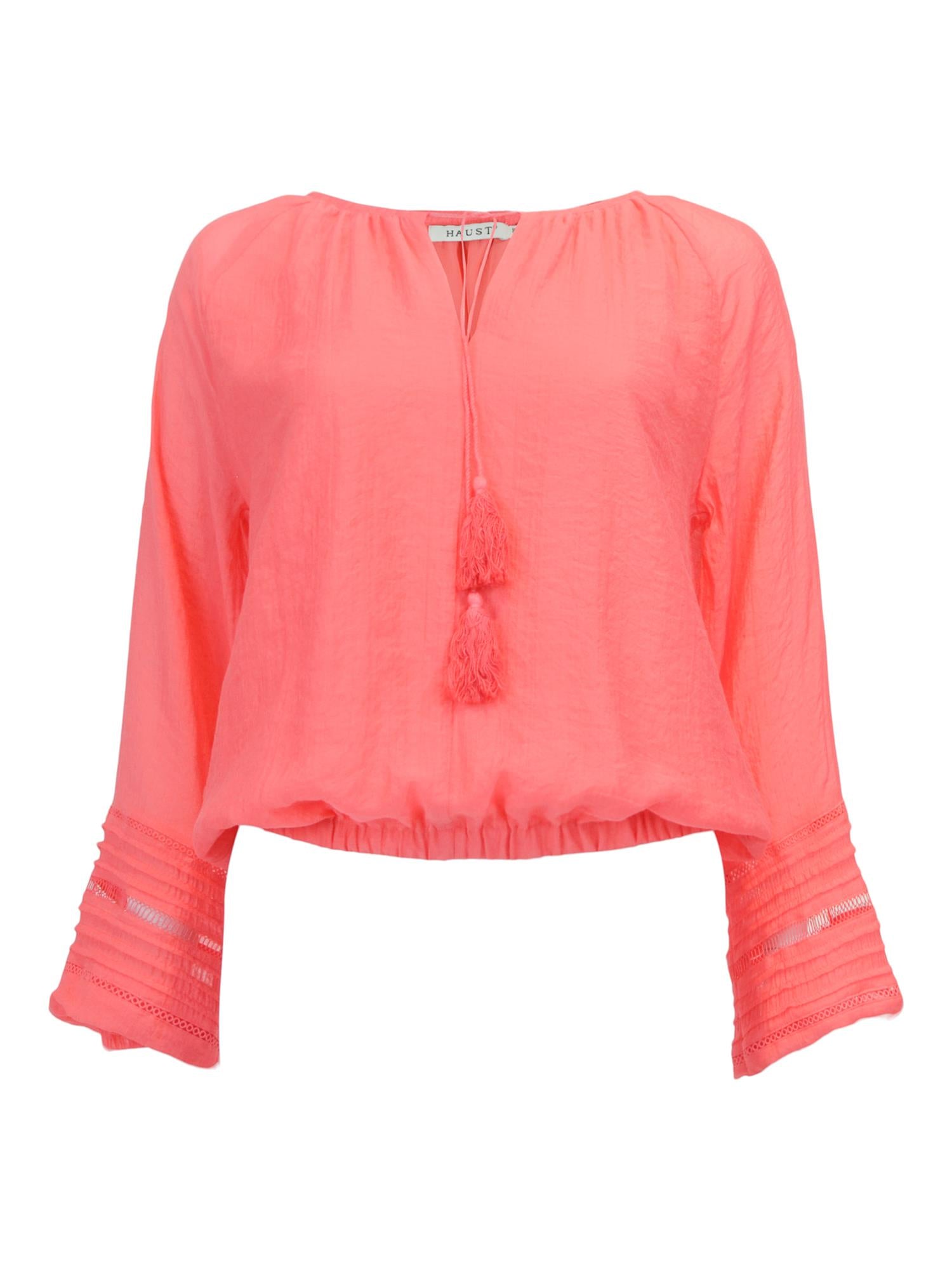 Seam detail sleeve blouse Korall