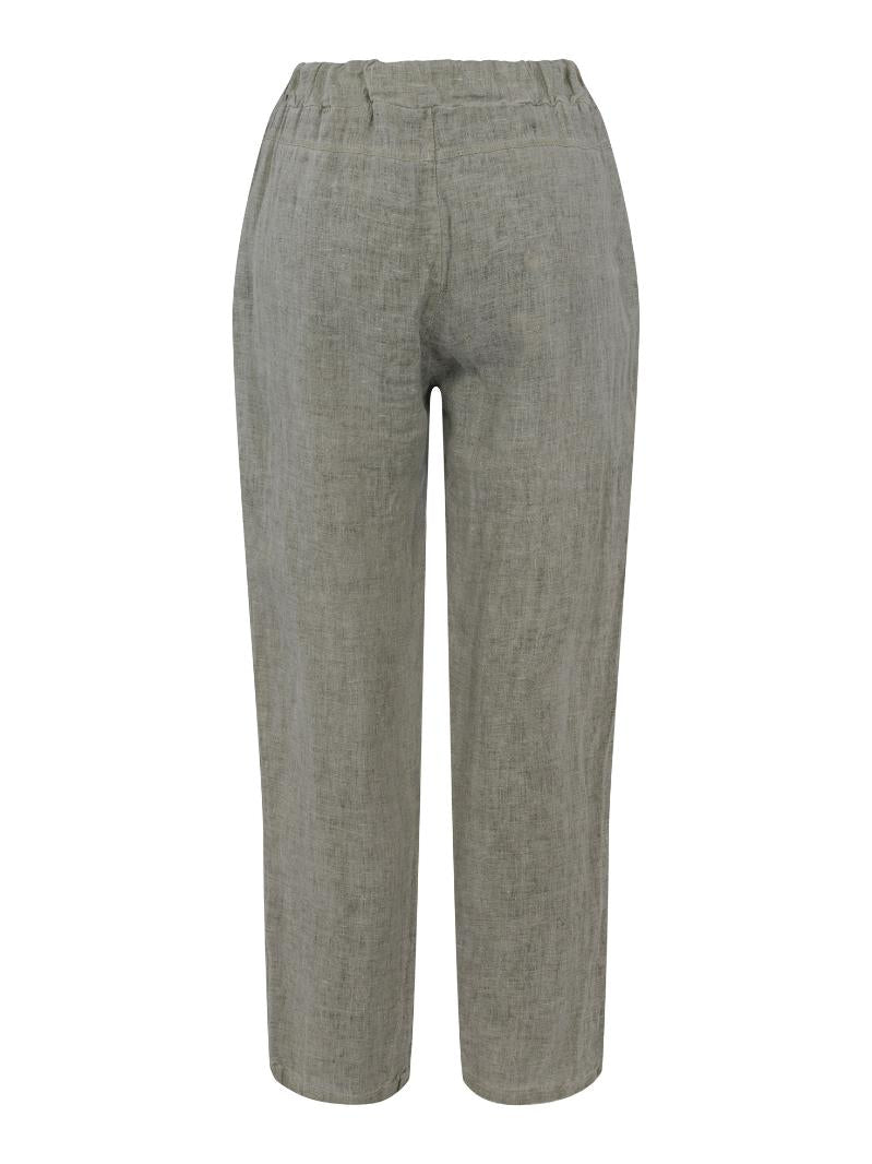 Linen trouser Grønn