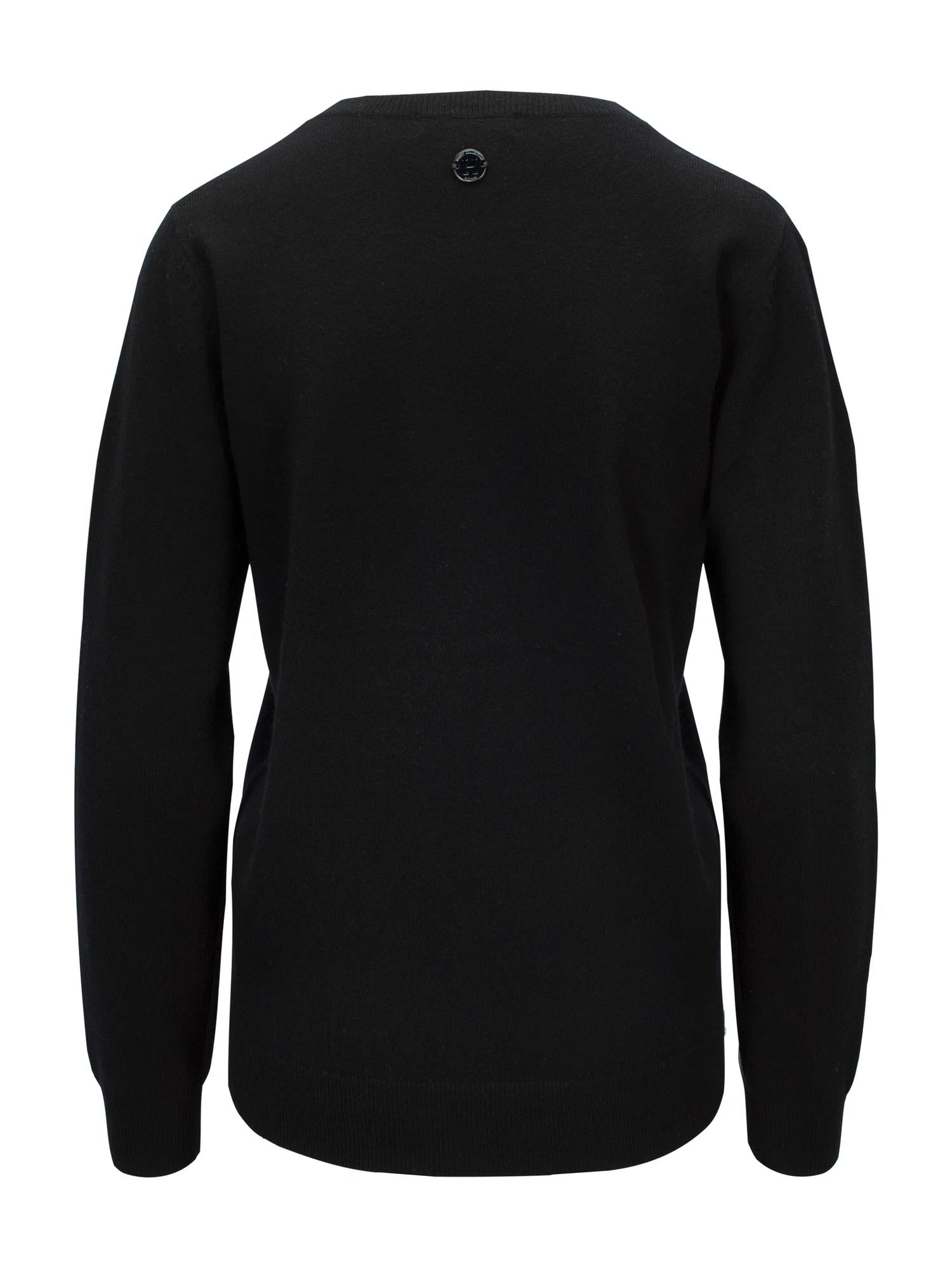 Cashmere Knitted Pullover Black
