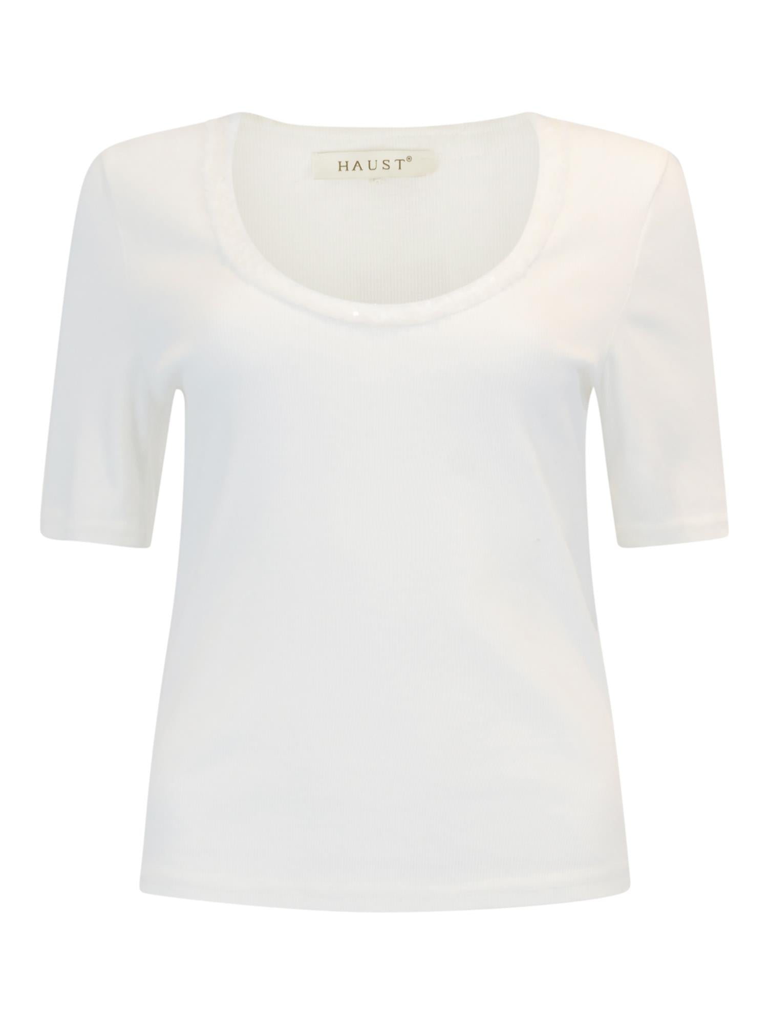 Sequins top Hvit