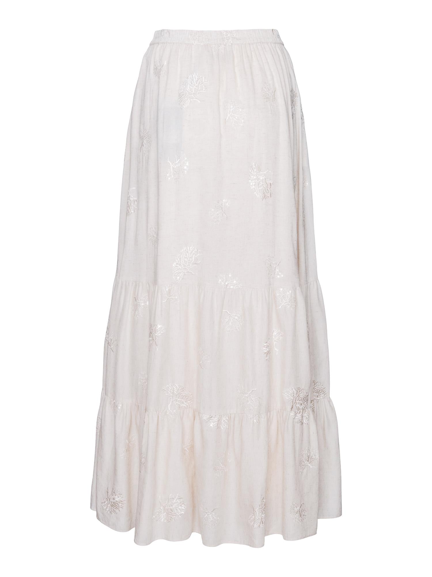 Long feminine skirt Nature