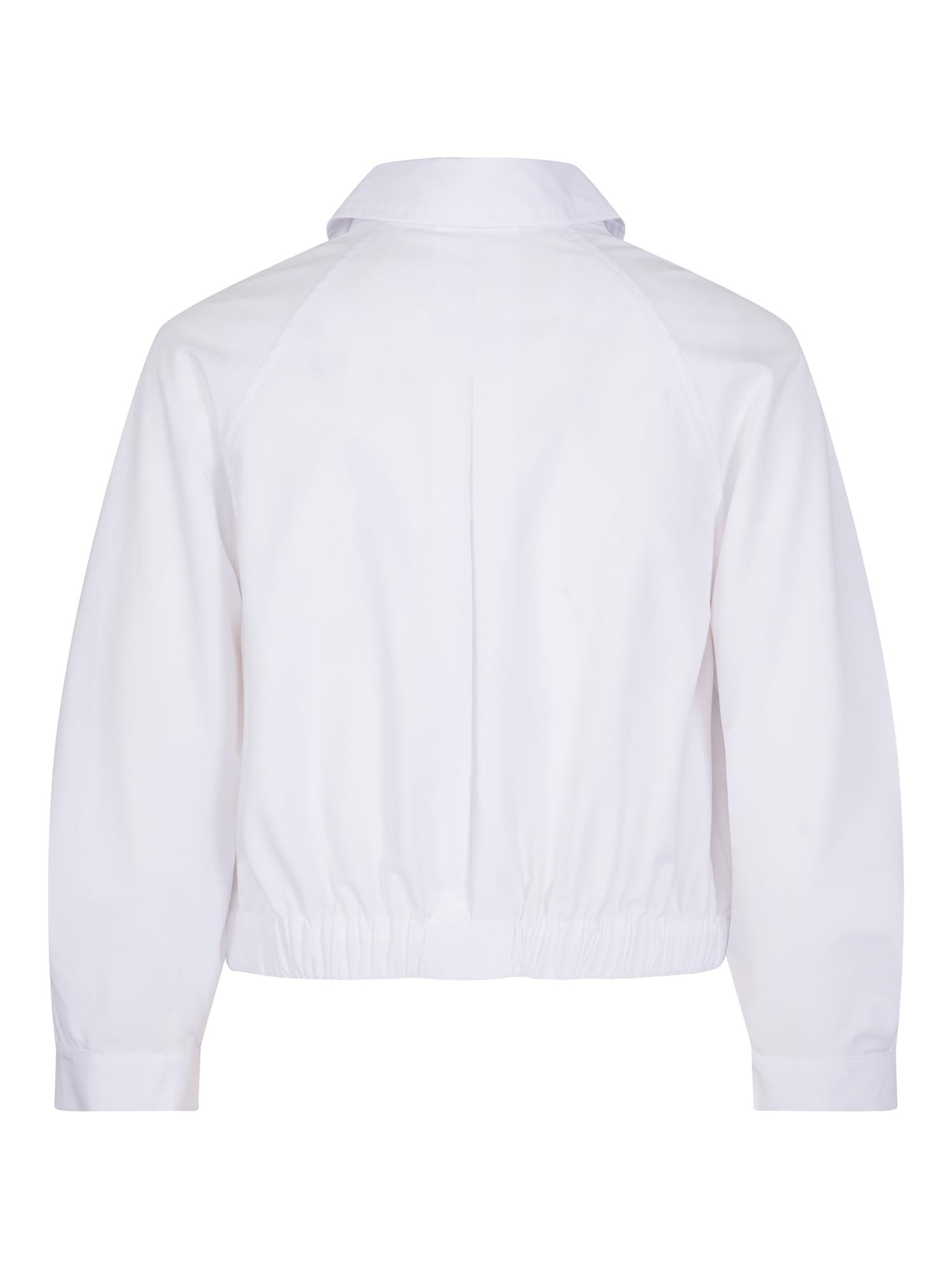 Shirt-jacket Hvit