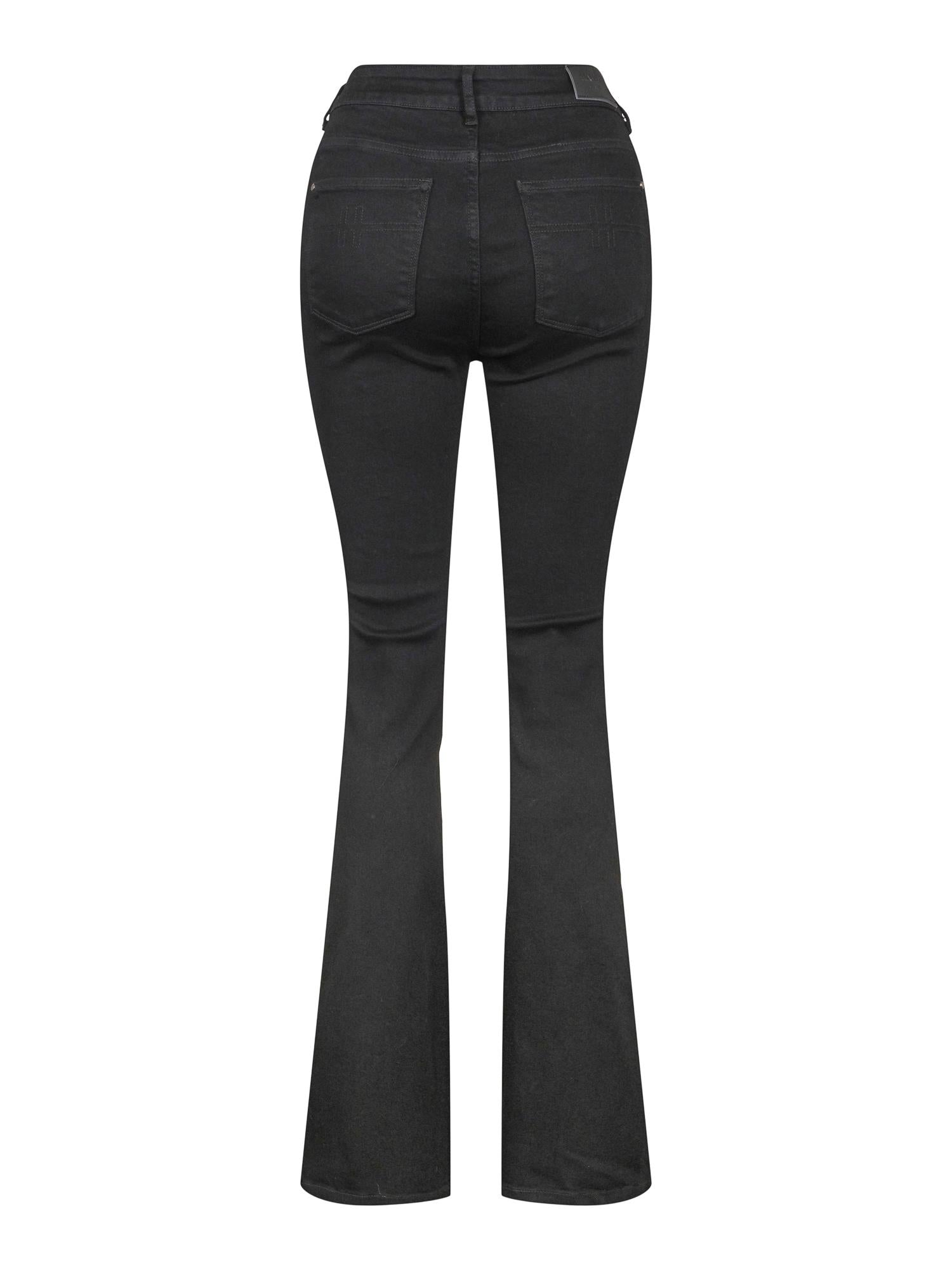 Flared jeans Sort