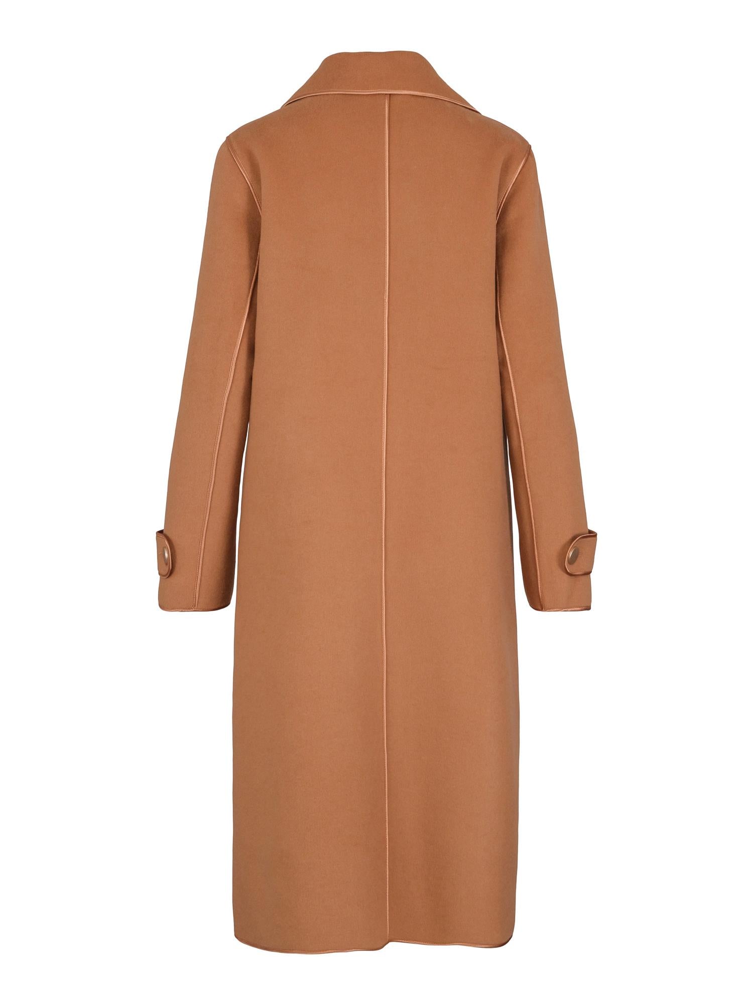 Classic wool coat Camel