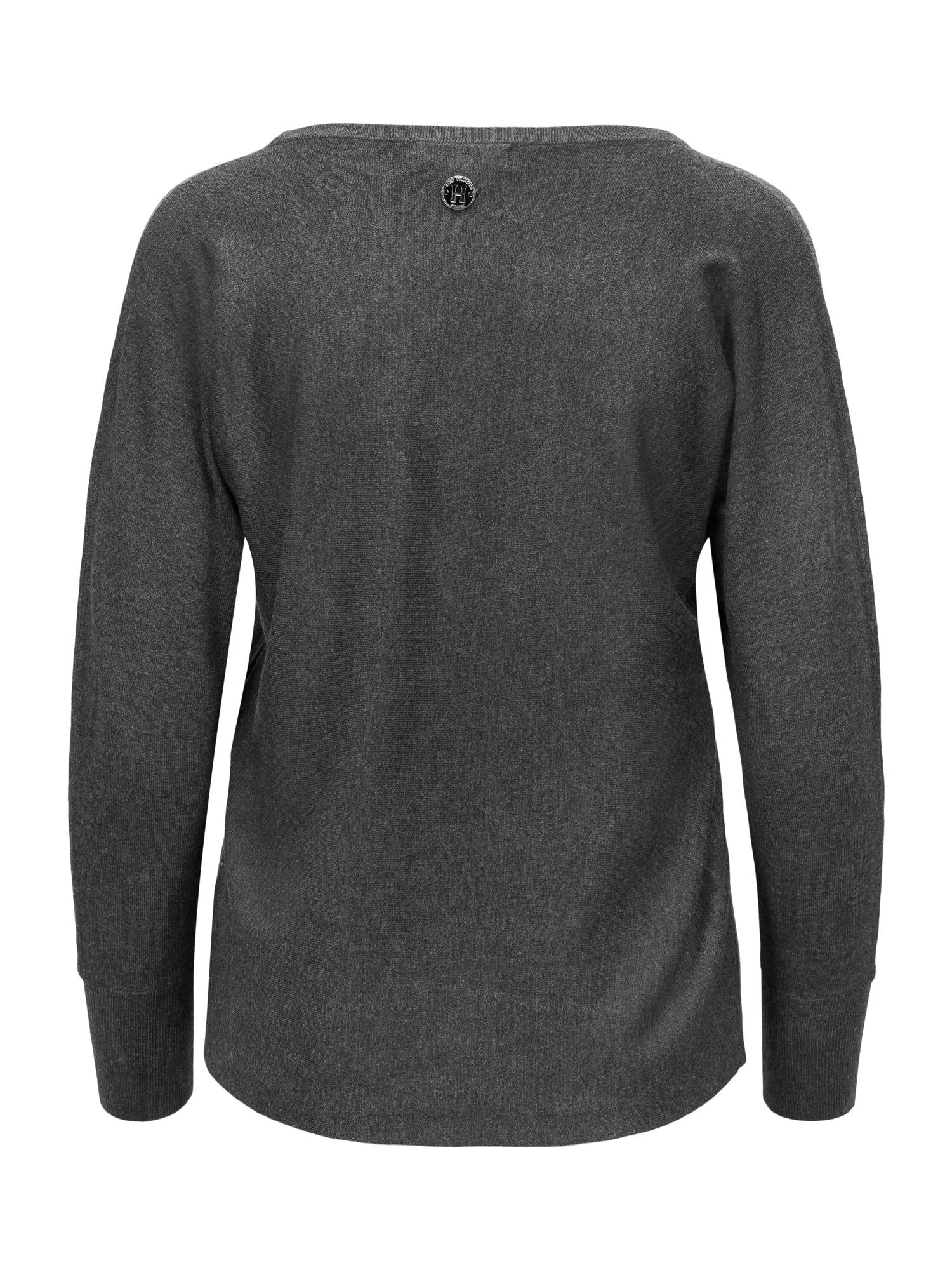 Knitted V-Neck Antrasit