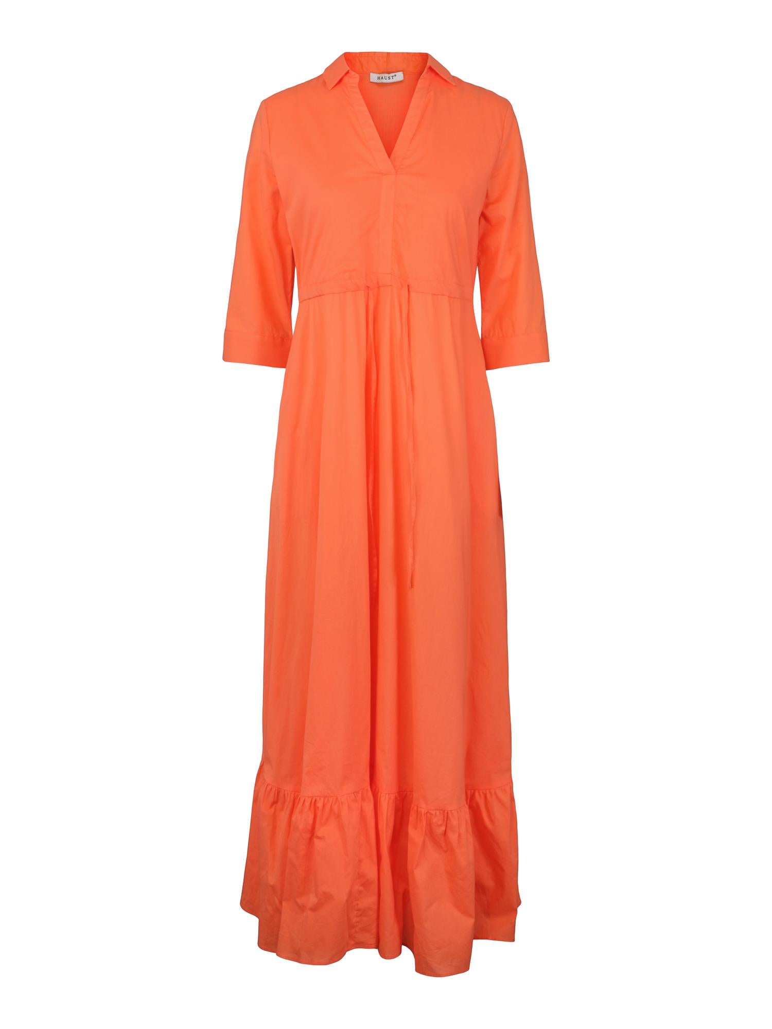 Light cotton dress Oransje