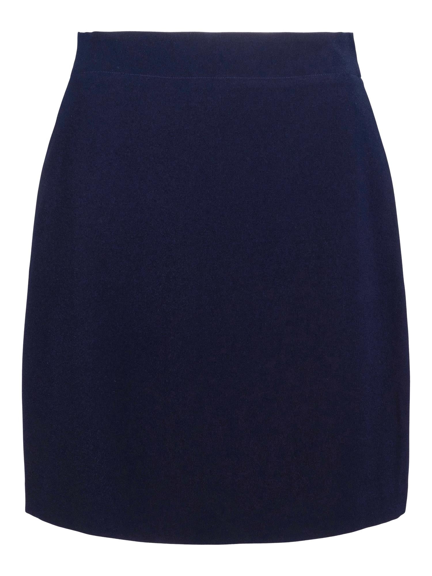 A-line skirt Marineblå