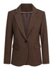 Casual tailored blazer Cocoa Powder