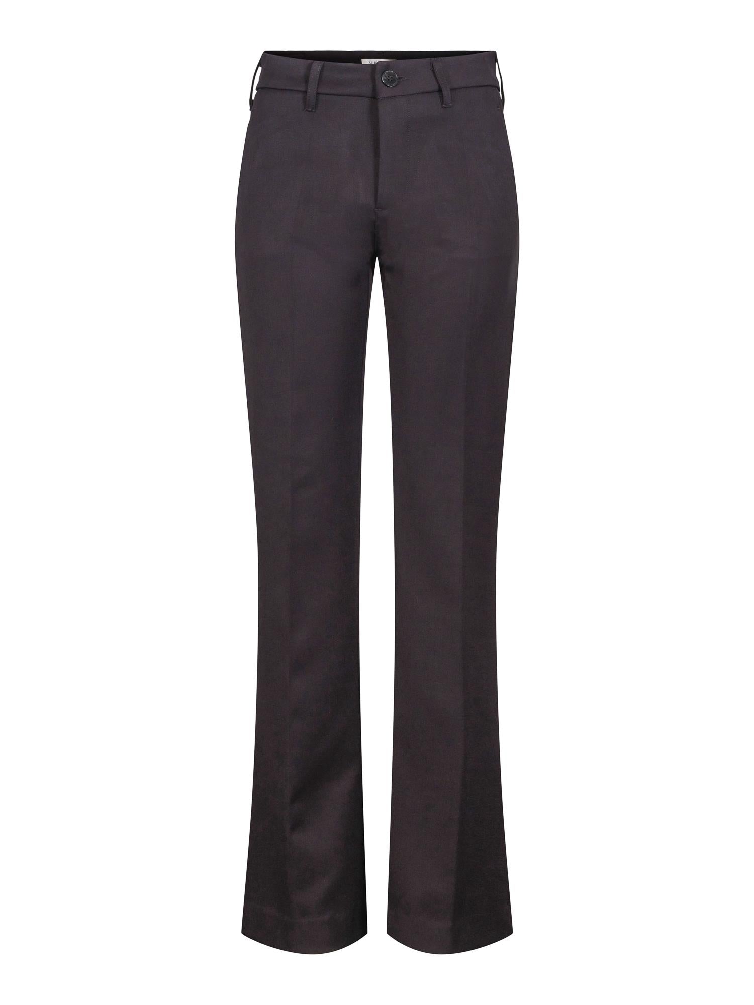 Casual flared trouser Sort