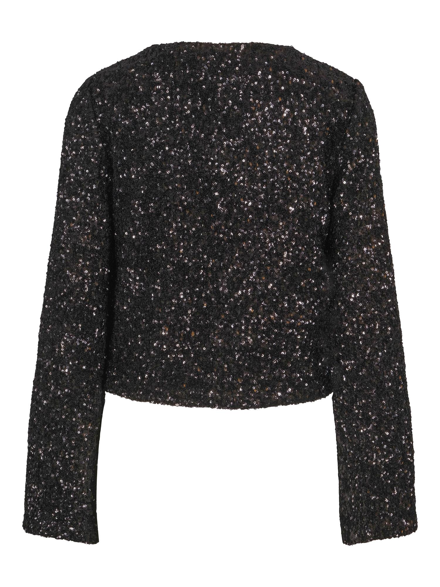 Sequins blazer Sort