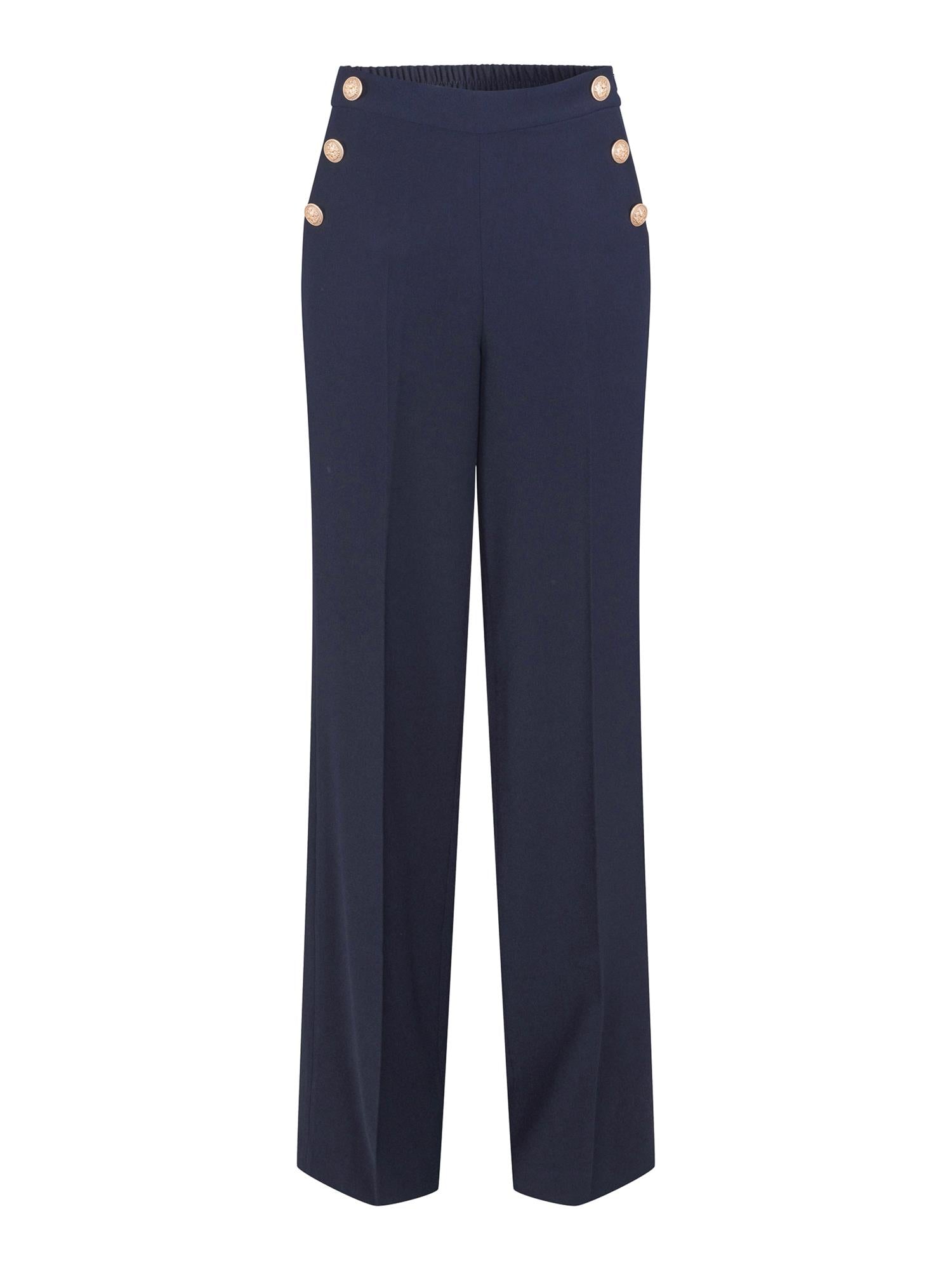 Fashion trouser Marineblå