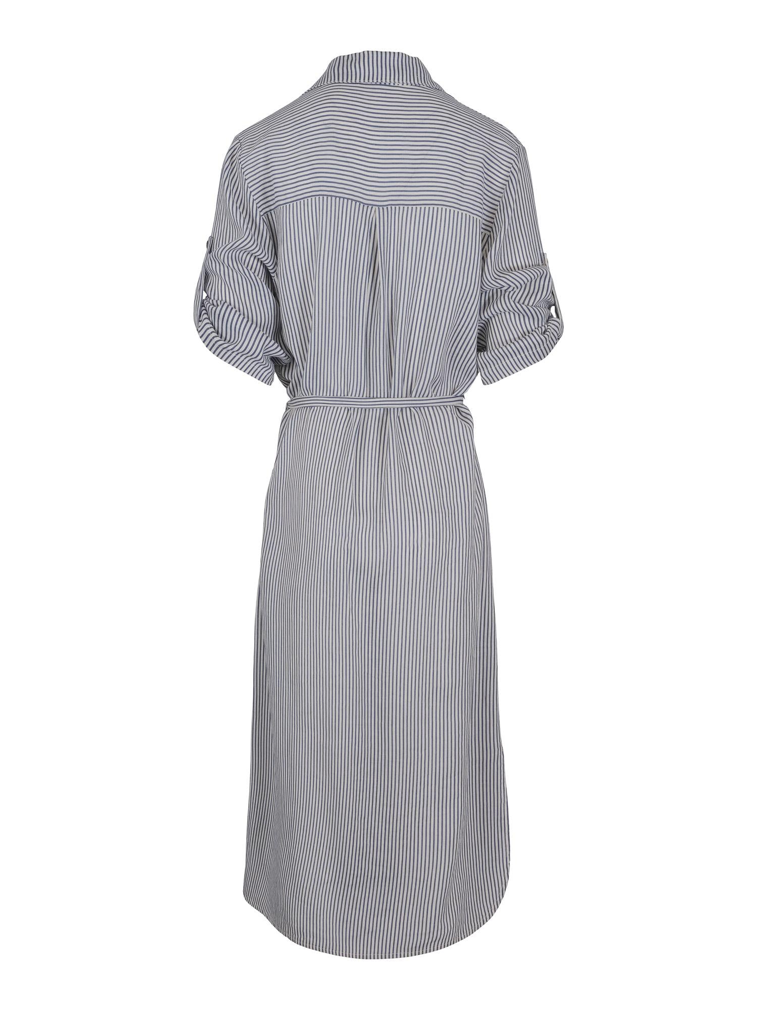 Long fashion shirt dress Stripet