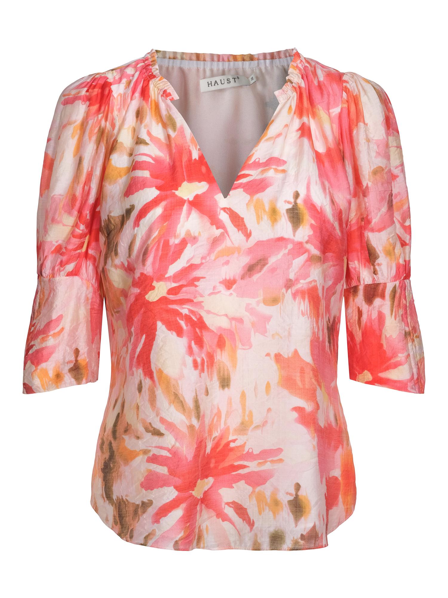 Feminine sleeve blouse Pink