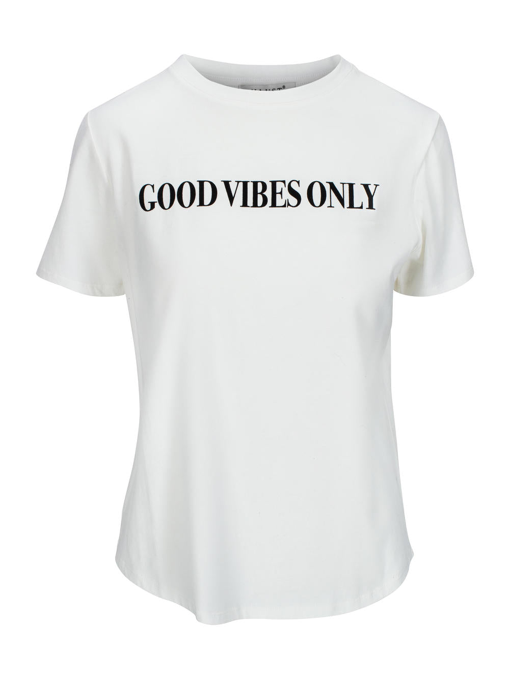 Text t-shirt Creme
