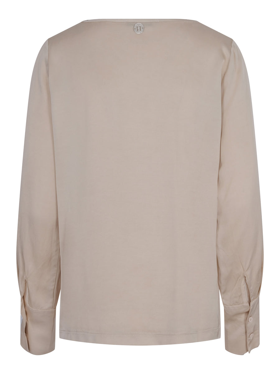 Satin blouse Ecry
