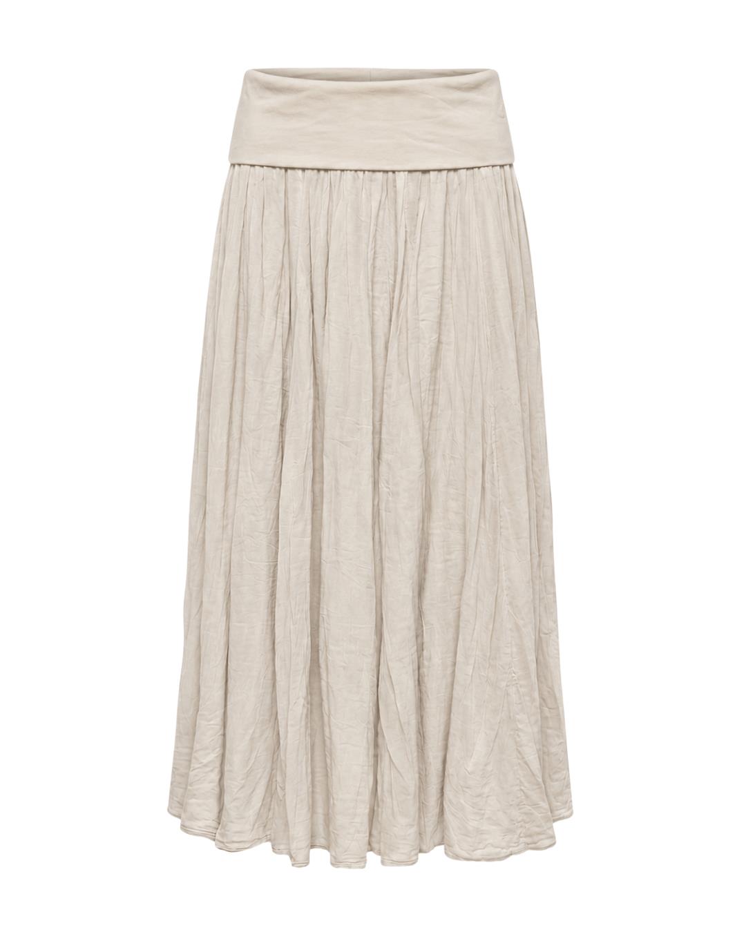 Tube dress / skirt, long Sand