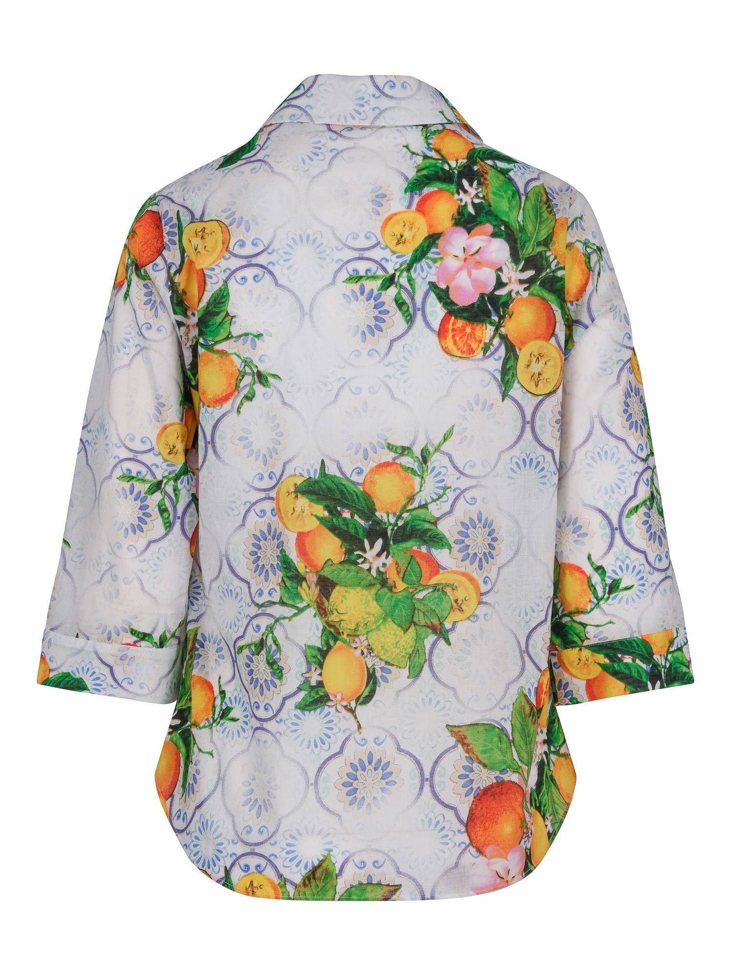 Short sleeve shirt w/print Fruit